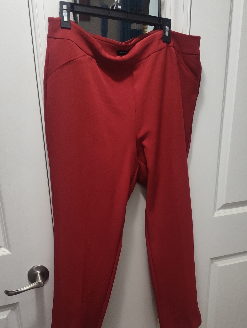 Counterparts Crimson Ponte Trousers